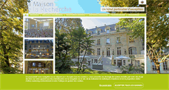 Desktop Screenshot of maisonrecherche-reception.fr